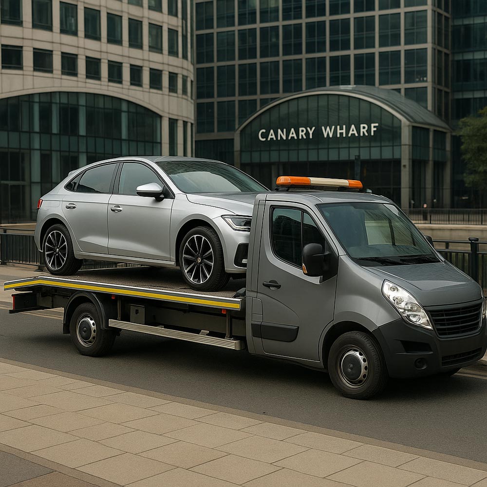 Car-Recovery-in-Canary-Wharf